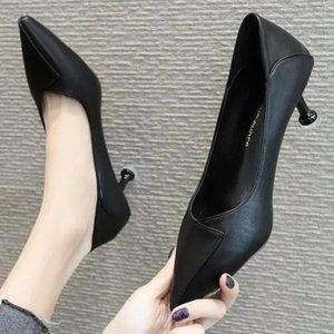 new pointed toe pumps women's stiletto heels